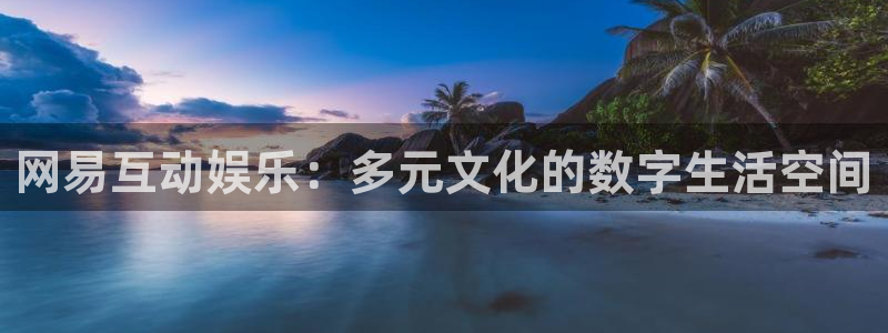天富平台,apk.1：网易互动娱乐：多元文化的数字生活空间